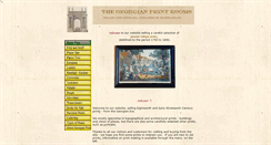 Desktop Screenshot of georgianprints.co.uk