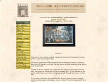 Tablet Screenshot of georgianprints.co.uk